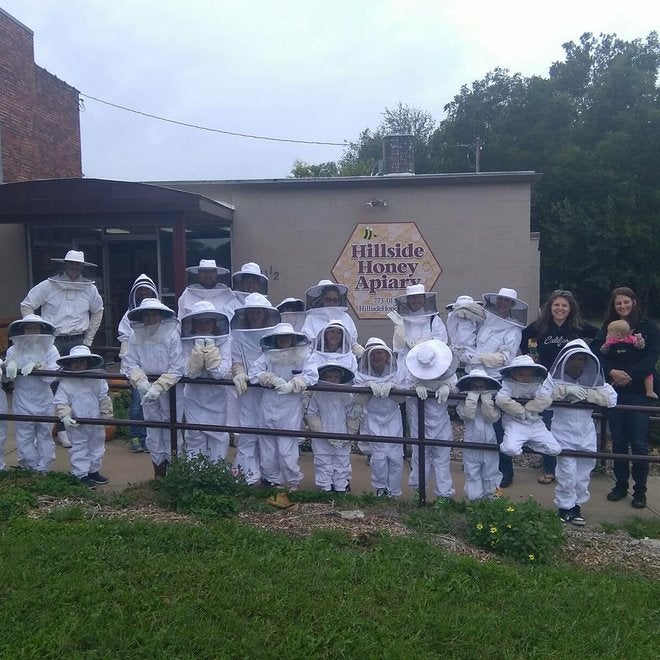 Raw Honey 12 oz. bear | Hillside Honey